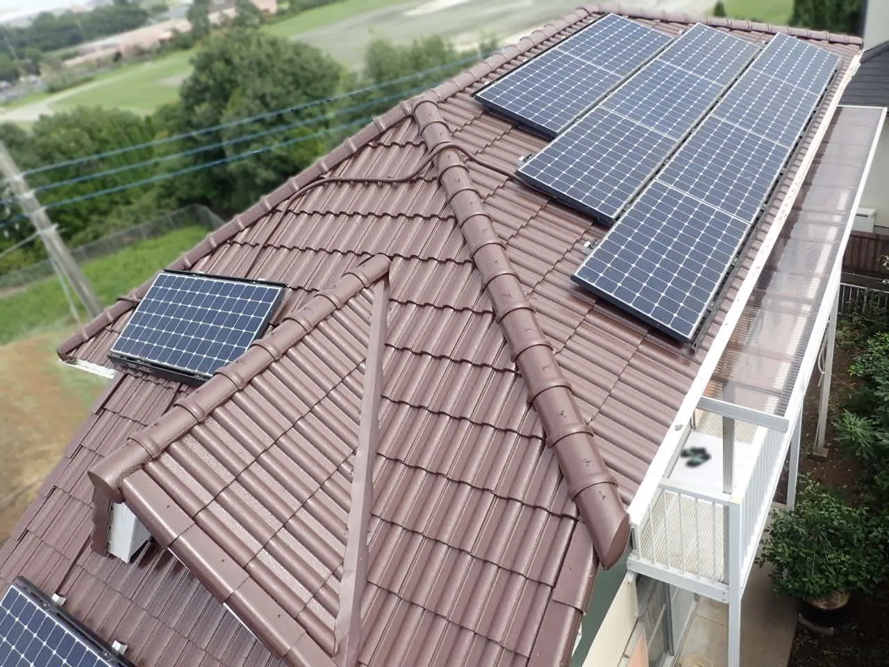 我孫子市下ヶ戸T様邸ビフォーアフター画像:屋根