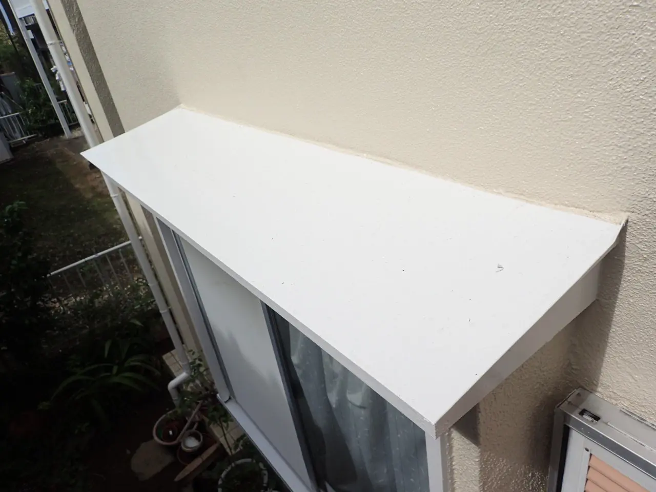 我孫子市下ヶ戸T様邸ビフォーアフター画像:庇