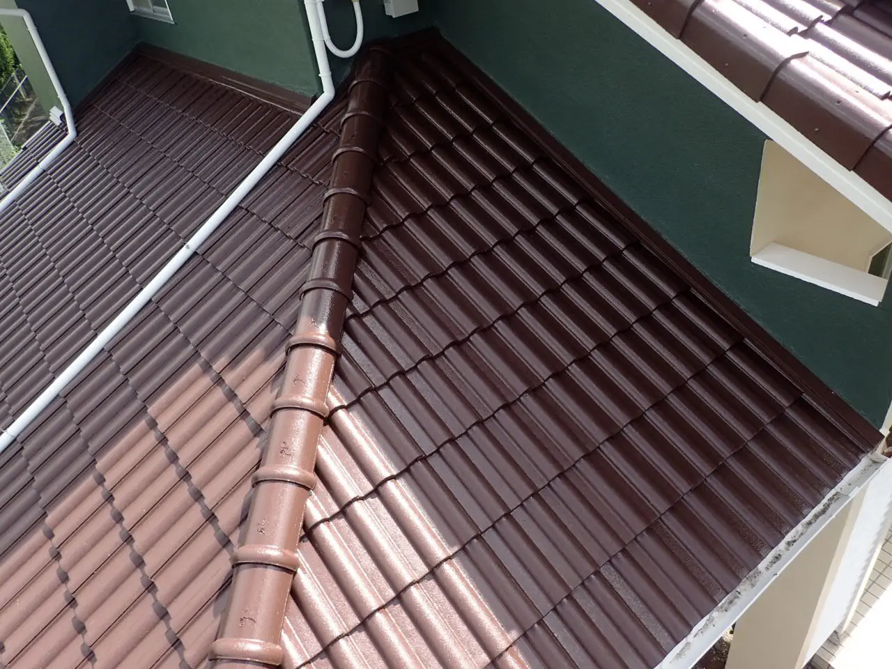 我孫子市下ヶ戸T様邸ビフォーアフター画像:屋根