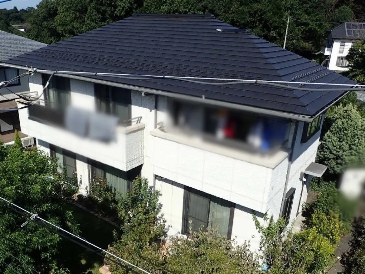 つくば市上広岡U様邸|外壁塗装工事:施工前