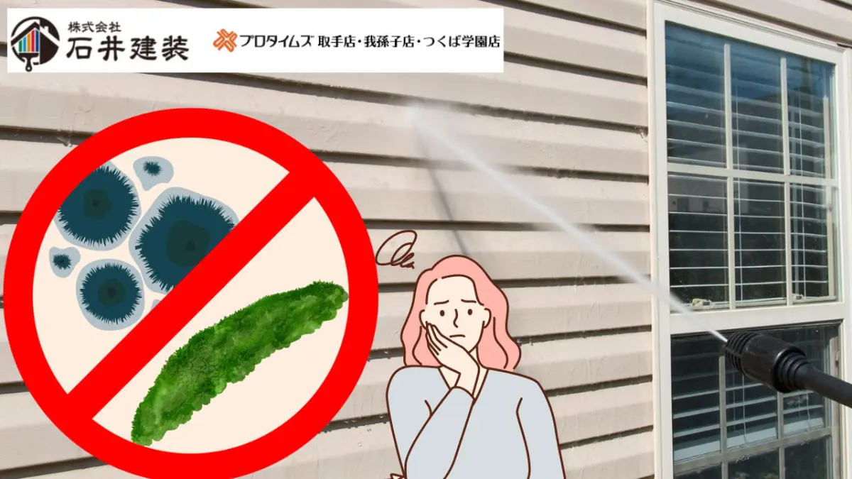 高圧洗浄では防げない？つくば市の雨漏り対策にバイオ洗浄が選ばれる理由