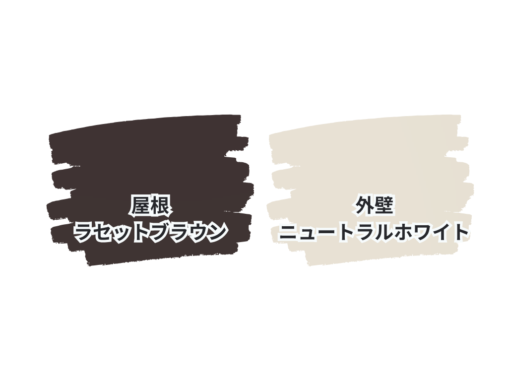つくば市山中S様邸ビフォーアフター画像：使用色