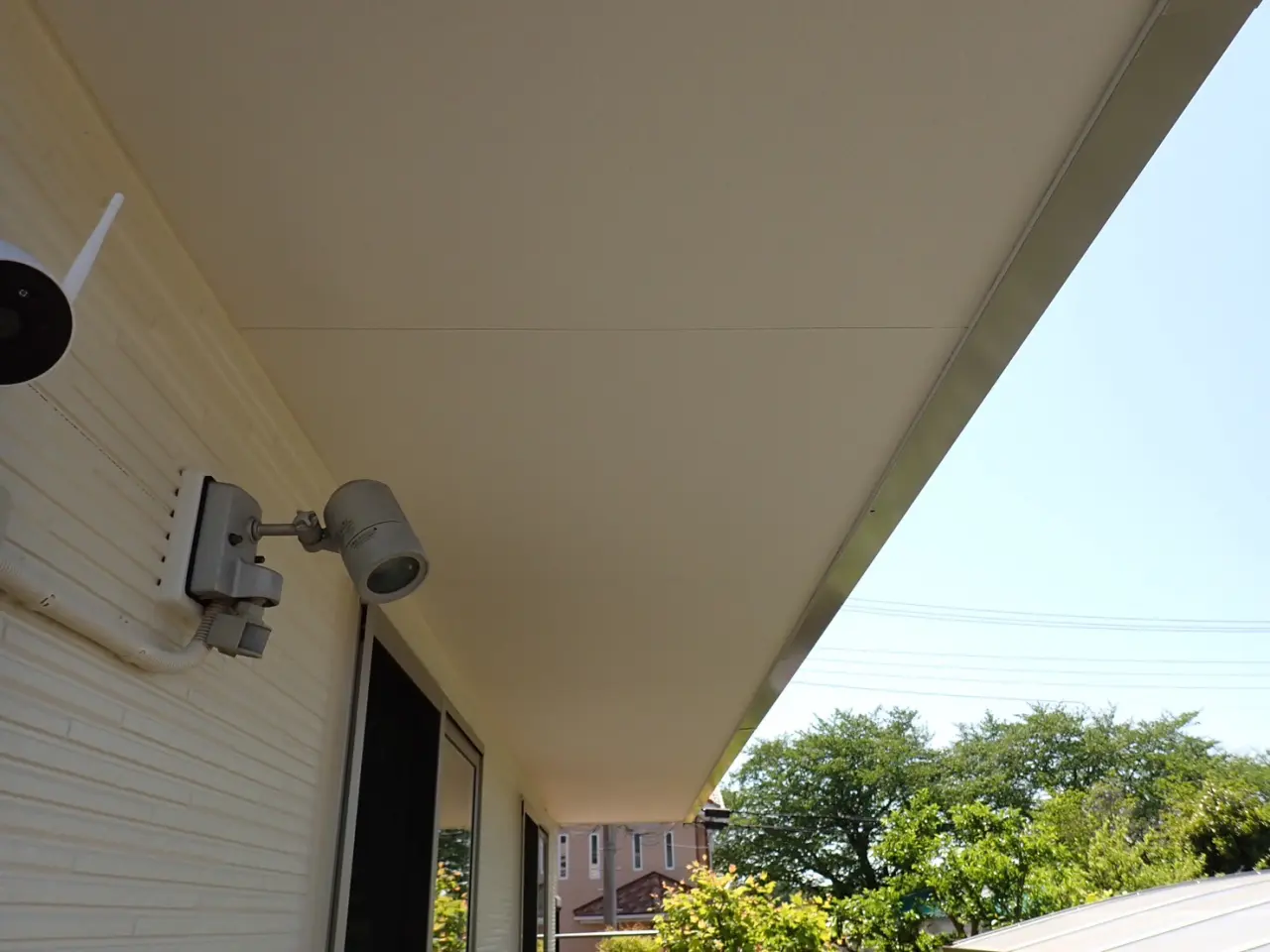 つくば市山中S様邸ビフォーアフター画像：軒天