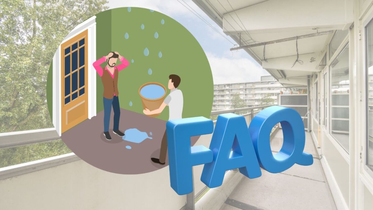 FAQ|FRPベランダの雨漏りに関するよくある質問