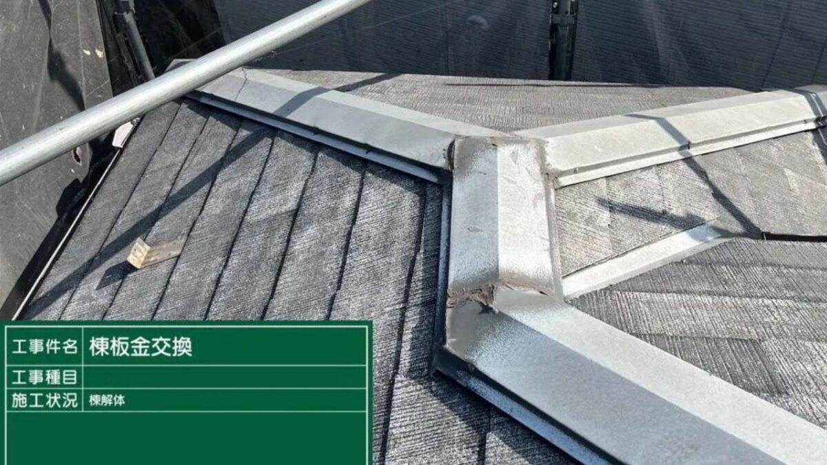 棟板金の浮き・釘抜け・下地腐朽が示すカバー限界点