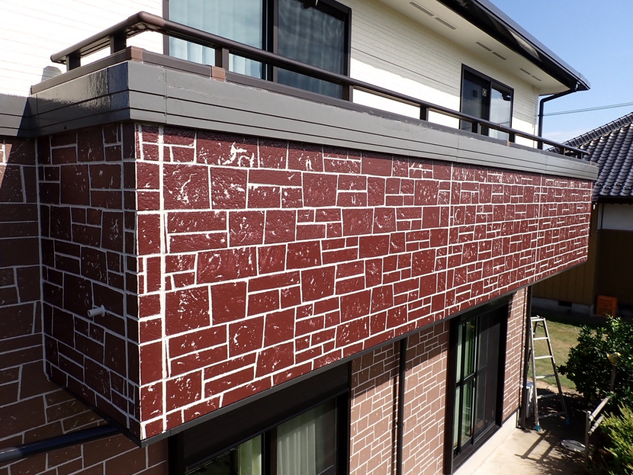 つくば市長高野O様邸ビフォーアフター画像：ベランダ