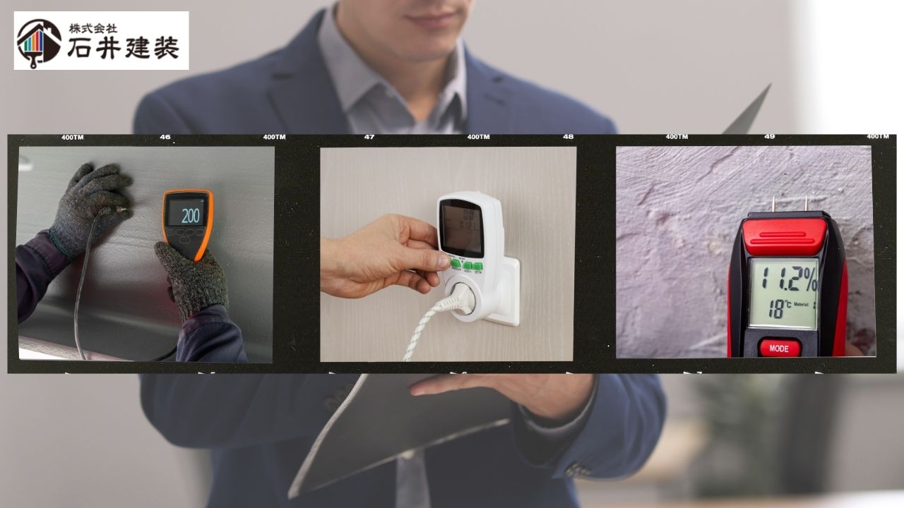 我孫子市｜引渡し検査の実務。膜厚・付着・含水率を“写真と数値”で残す