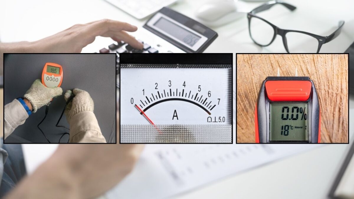 膜厚・付着・含水率の測定手順と、台帳への書き方