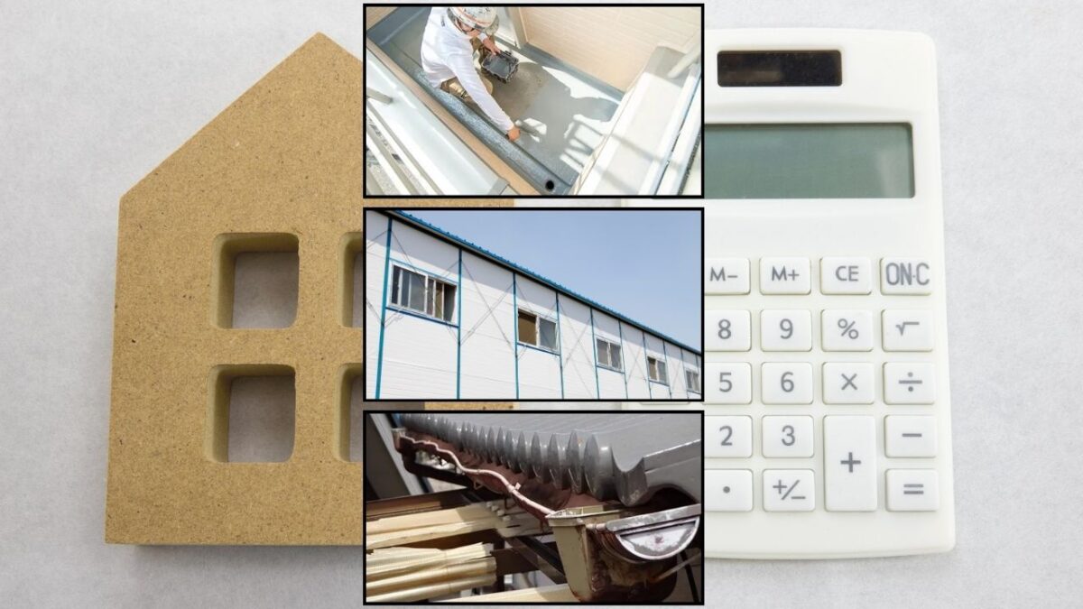 本工事の金額を決めるのは「範囲・仮設・復旧」の3つ