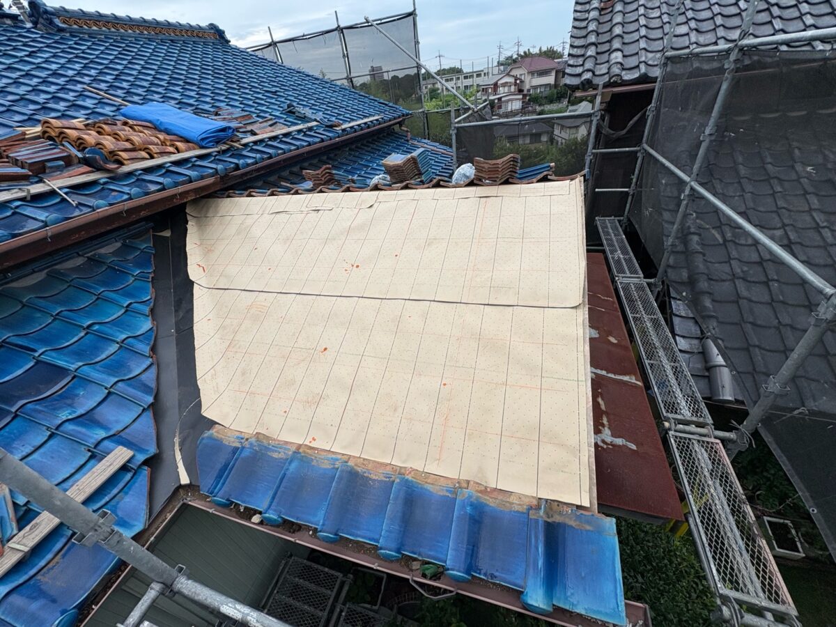 Ｋ様邸ルーフィング
