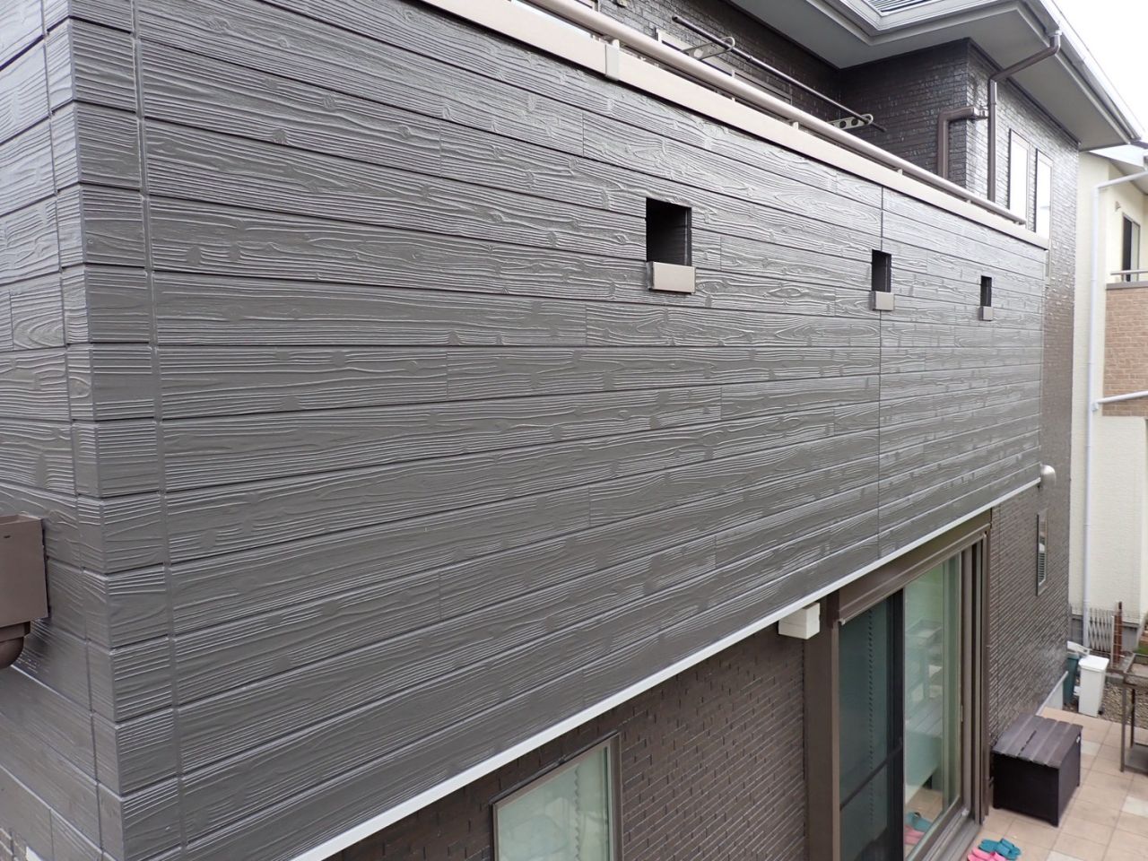 つくば市研究学園S様邸ビフォーアフター画像:ベランダ完工写真