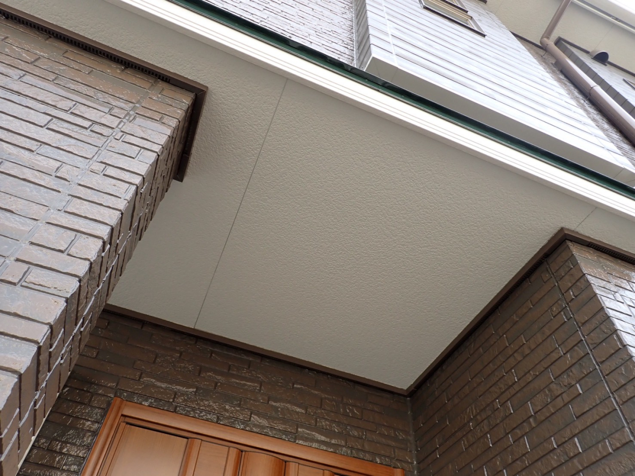 つくば市研究学園S様邸ビフォーアフター画像:軒天完工写真