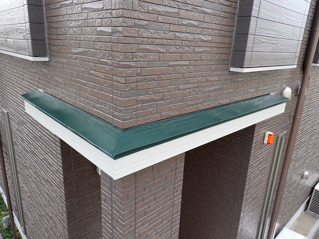 つくば市研究学園S様邸ビフォーアフター画像:庇完工写真