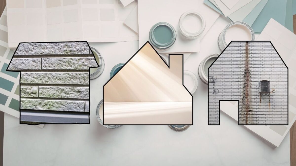 家の条件から考える外壁塗装用塗料の選び方