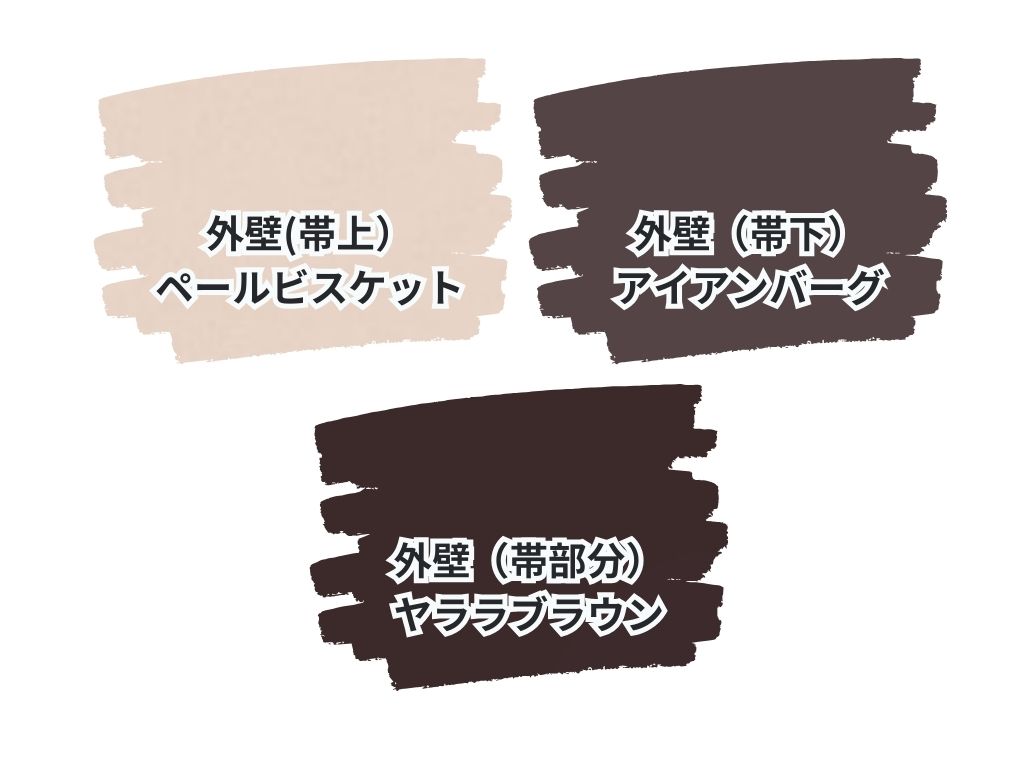 柏市しいの木台Ｋ様邸ビフォーアフター画像：外壁色