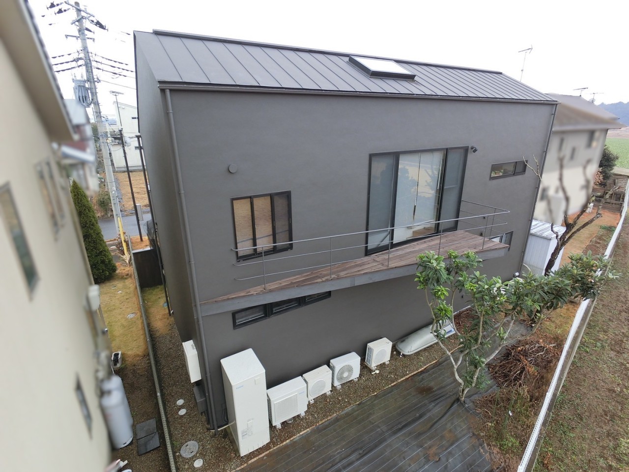 つくば市酒丸I様邸ビフォーアフター画像:外壁