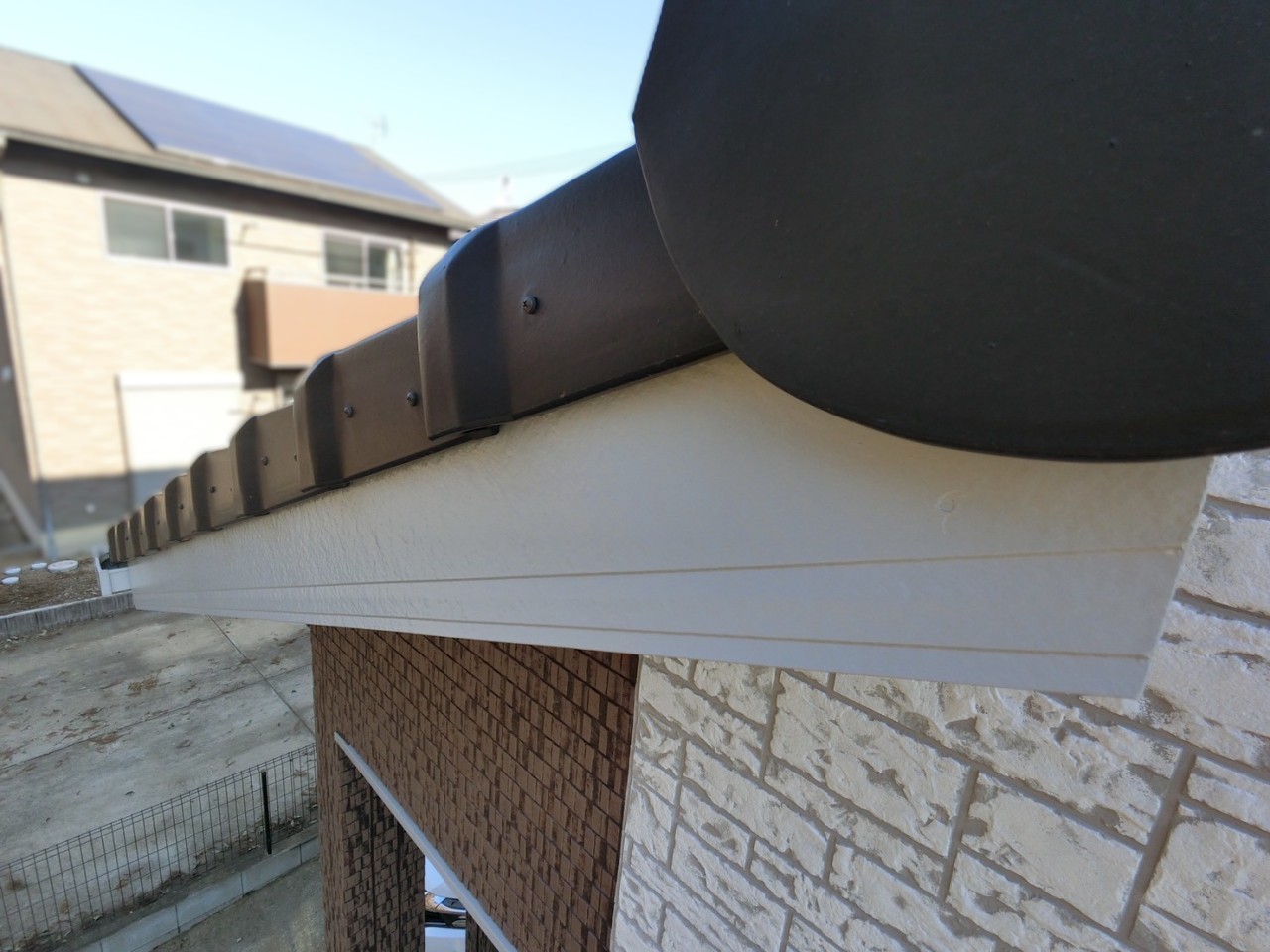 つくば市みどりの中央M様邸ビフォーアフター画像:破風板