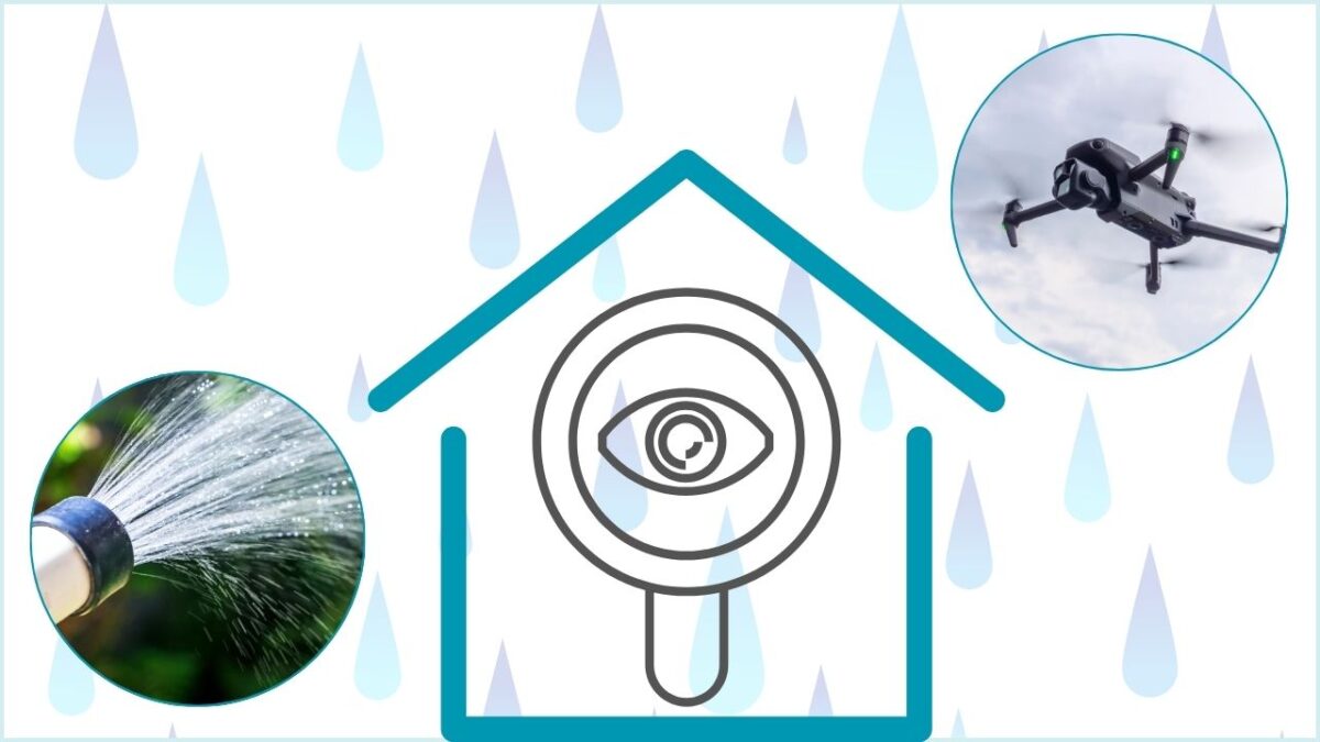 デジタル機器で「雨の経路」を視覚化する精密診断