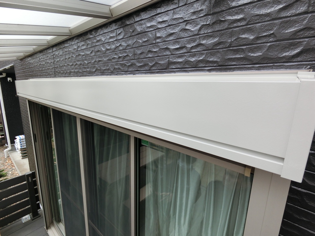 つくば市みどりのS様邸ビフォーアフター画像：シャッターボックス