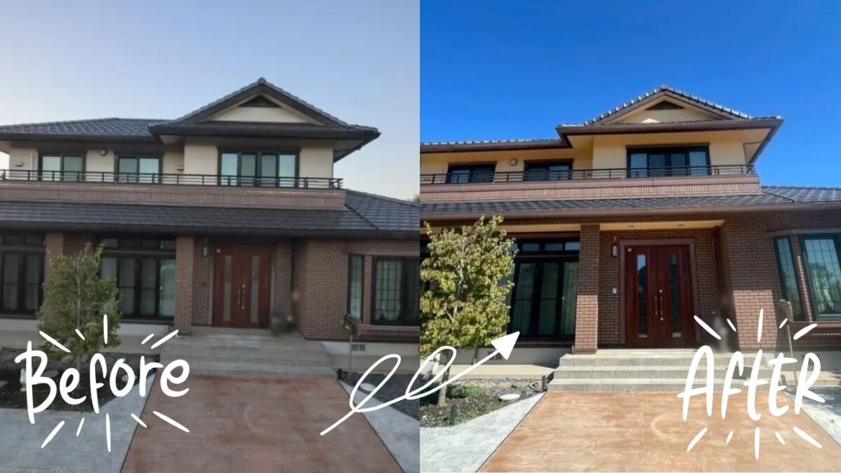 石井建装で手掛けたつくばみらい市での外壁塗装の施工事例