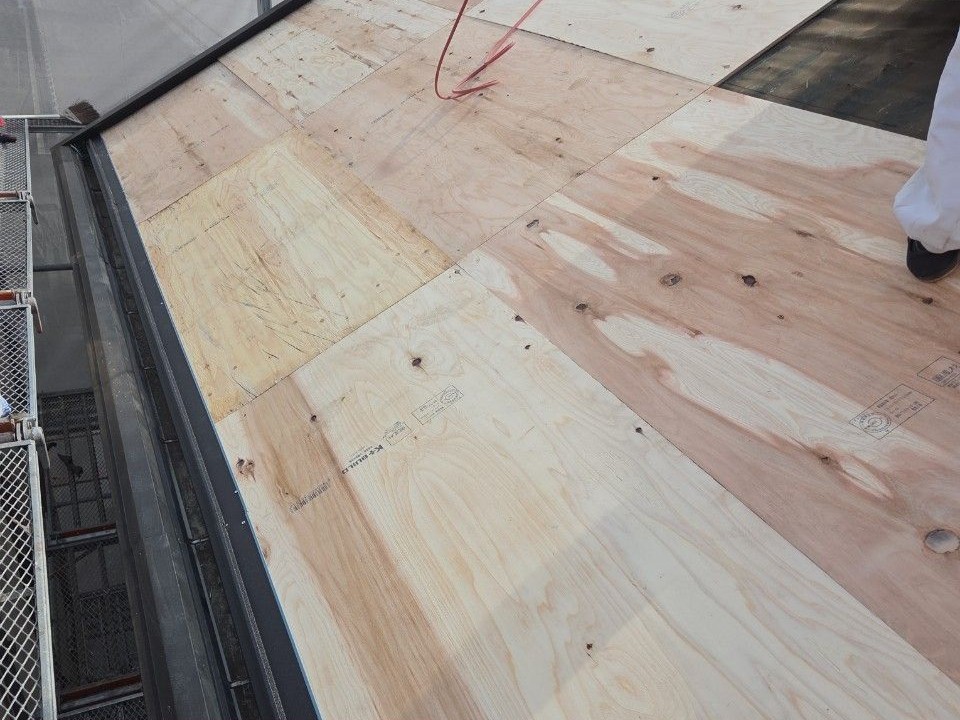 我孫子市泉Ｏ様邸屋根野地板