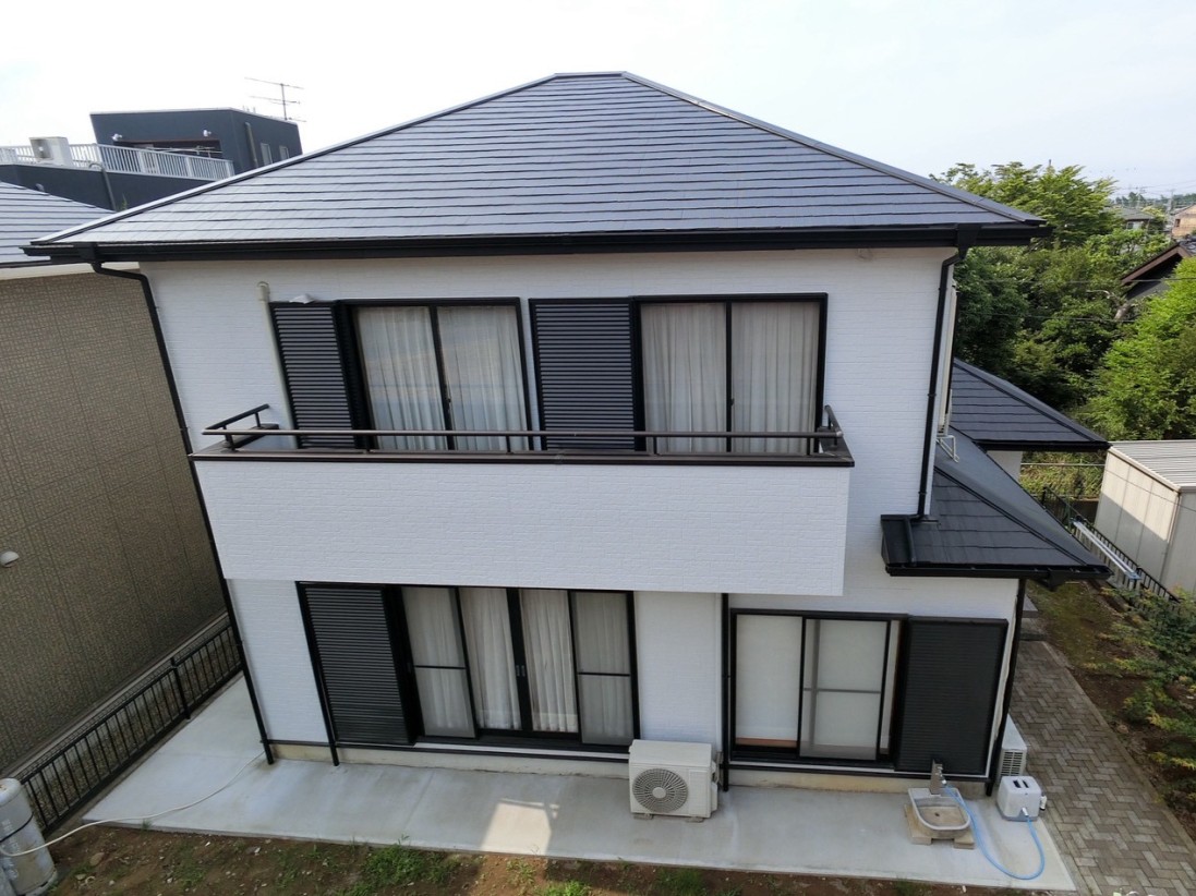 つくば市榎戸K様邸ビフォーアフター画像:外壁